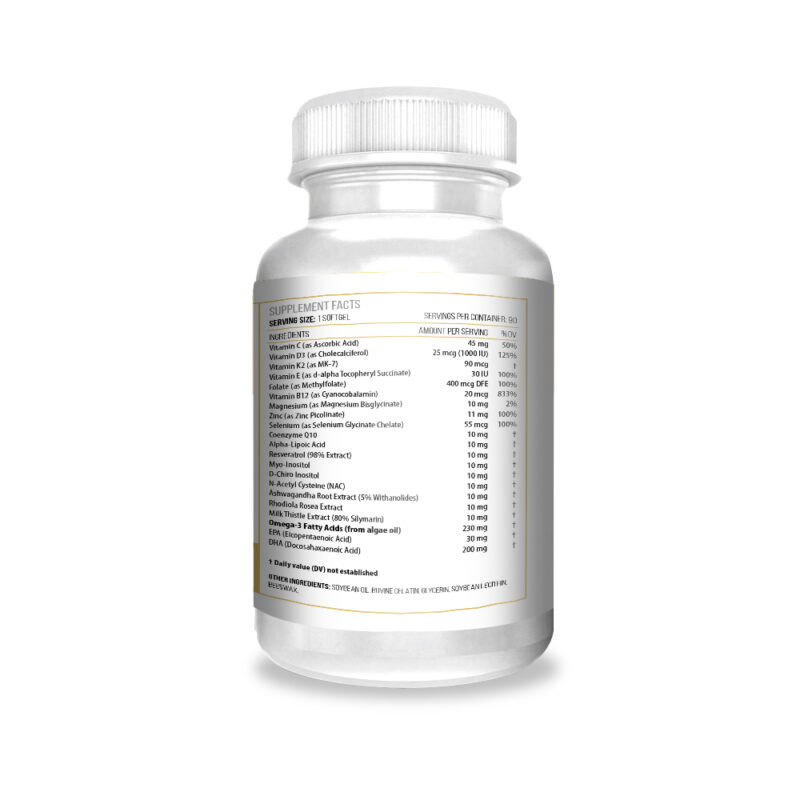 Actif IVF Complete Support with 15+ Advanced Factors for Egg Quality and Ovulation - Non-GMO, Fast-Acting, Made in USA, 90 Count - Image 4