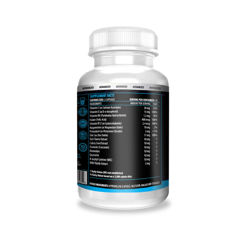Actif Gout Mega Support with 15 Advanced Factors for Gout and Joint Comfort - Non-GMO, Fast-Acting, Made in USA, 60 Count - Image 4