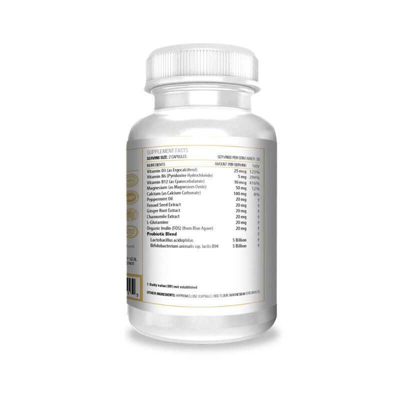 Actif IBS Women Mega Support - Fast Relief for Abdominal Pain, Bloating, Gas - Non-GMO, Made in USA, 60 Count - Image 4
