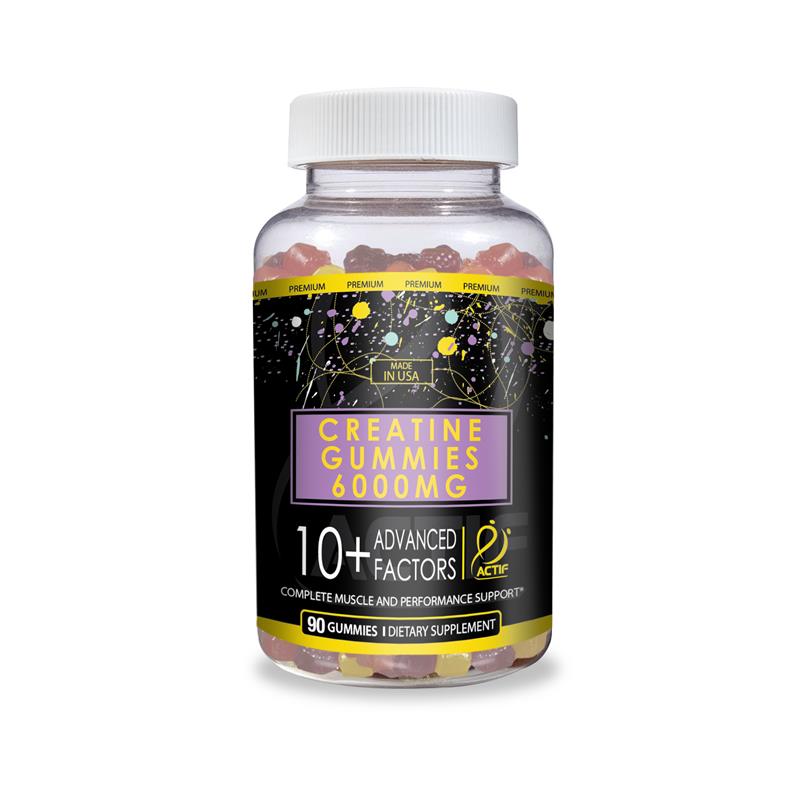 ACTIF Creatine Gummies 6,000 mg with 10+ Advanced Factors - Non GMO, Made in USA, 90 Count - Image 2