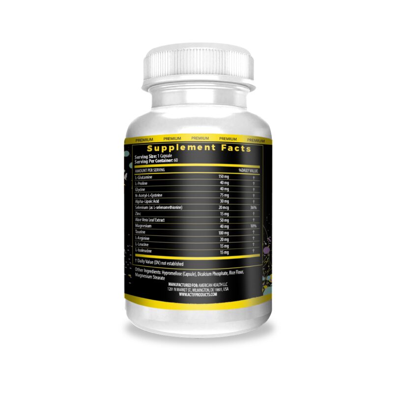 Advanced Factors ACTIF BPC 157 with 10+ Advanced Factors – Non GMO, Made in USA, 60 ...
